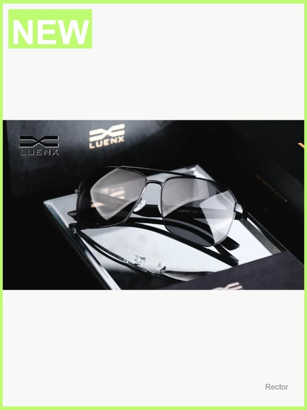 Square Aviator Sunglasses Polarized UV400 Polygon Shades Accessories